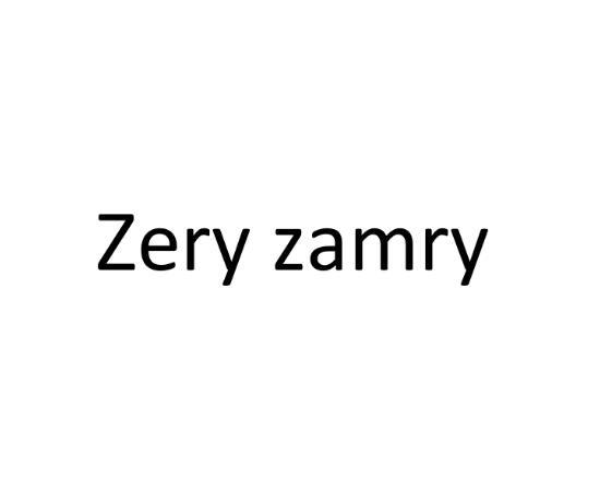 ZERY ZAMRY